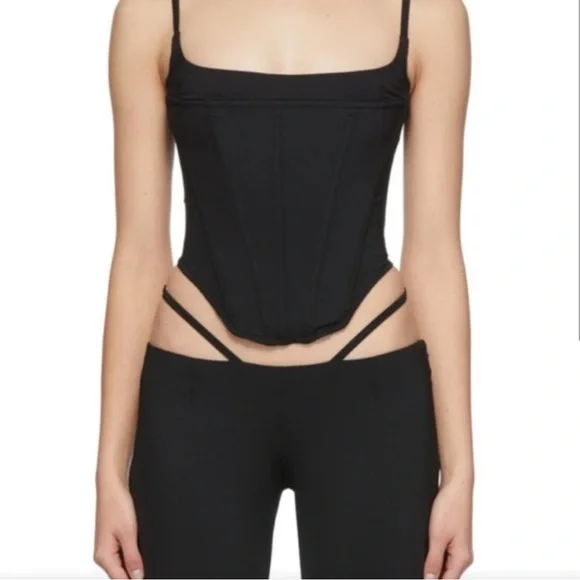 MIAOU Venus Corset Top in black SIZE S great condition worn once - Picture 1 of 4